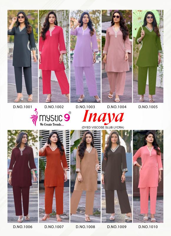 Mystic9 inaya vol 1 coord set trendy clothes wholesale